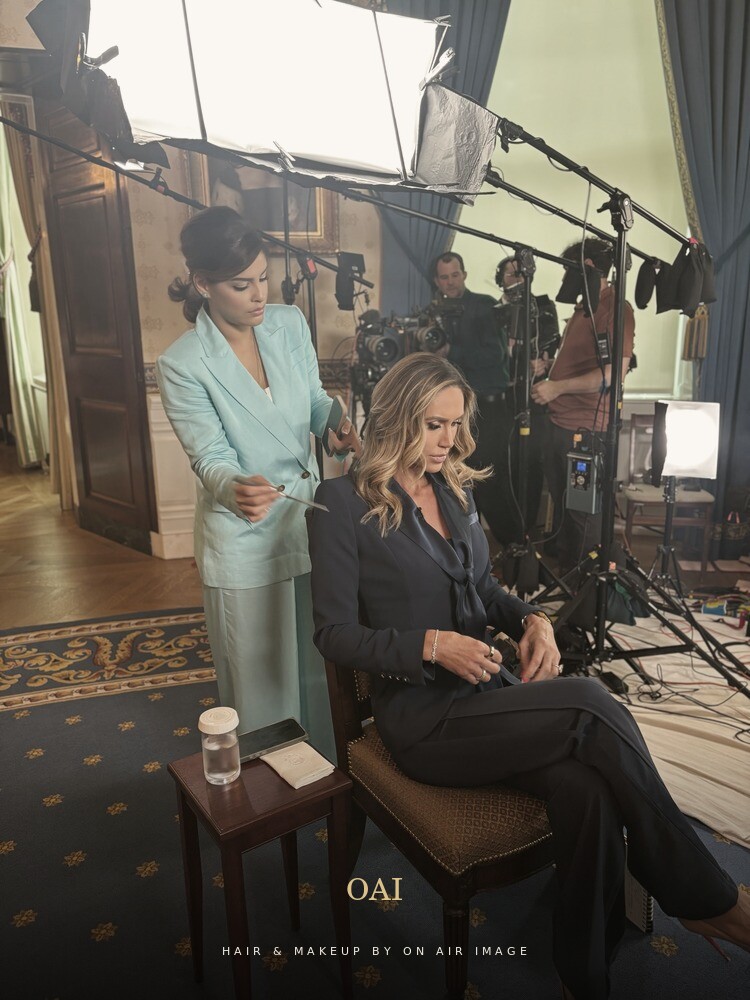Lara Trump, prepared before a televised interview