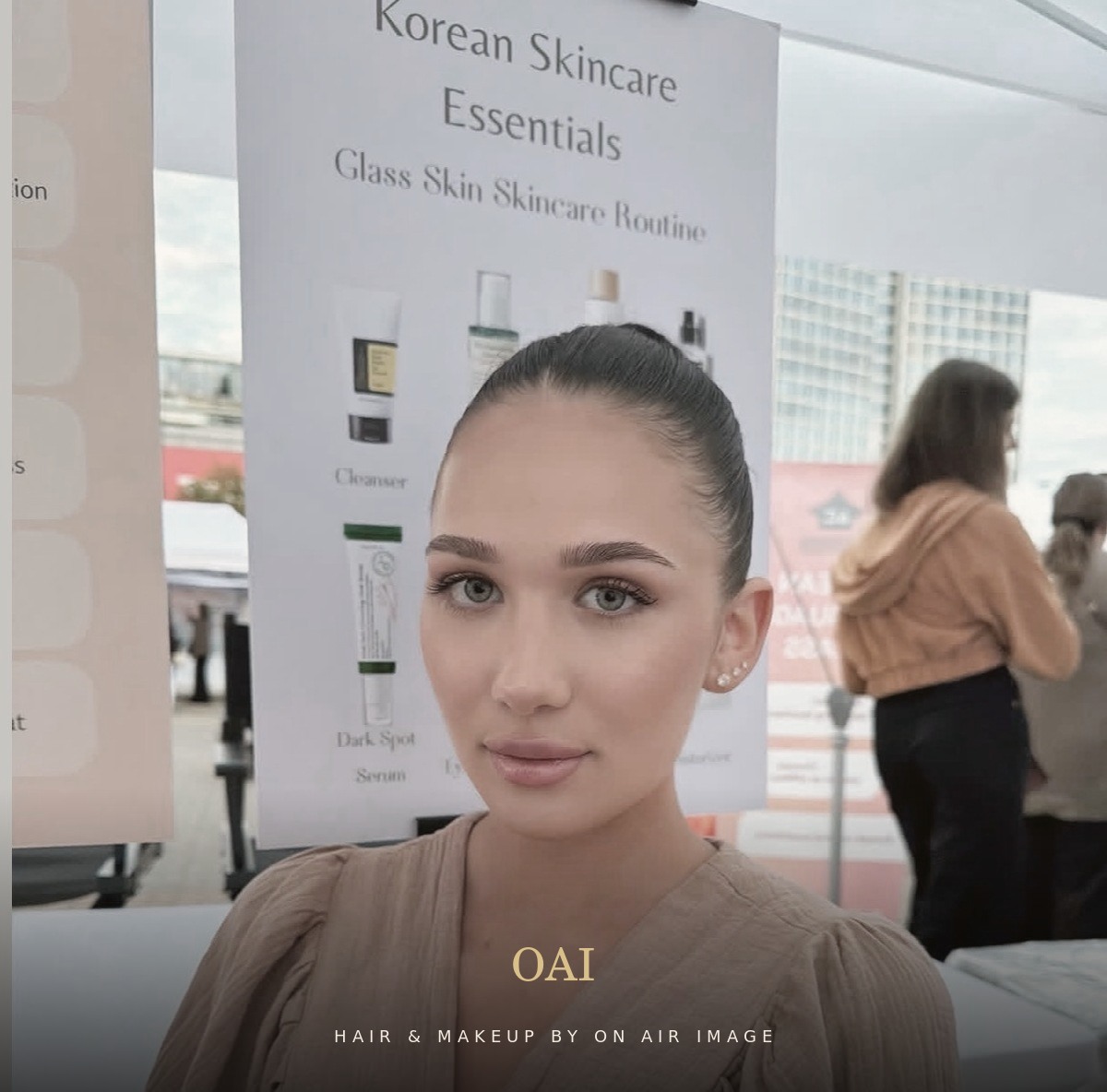 The finished K-Beauty look